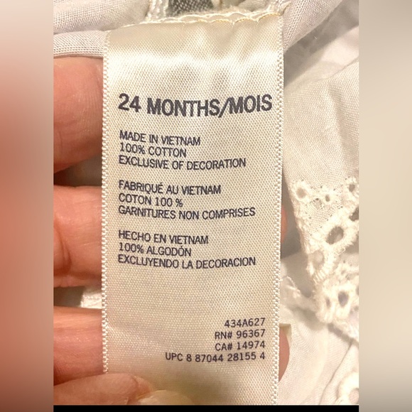 Oshkosh Overall Dress size 24mths NWT - Picture 8 of 11